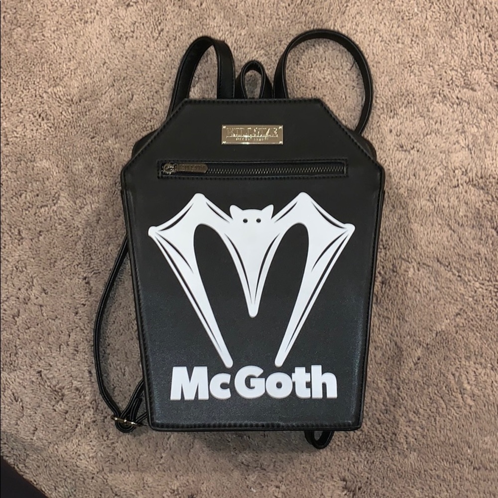 Killstar Mcgoth Backpack coffin shape